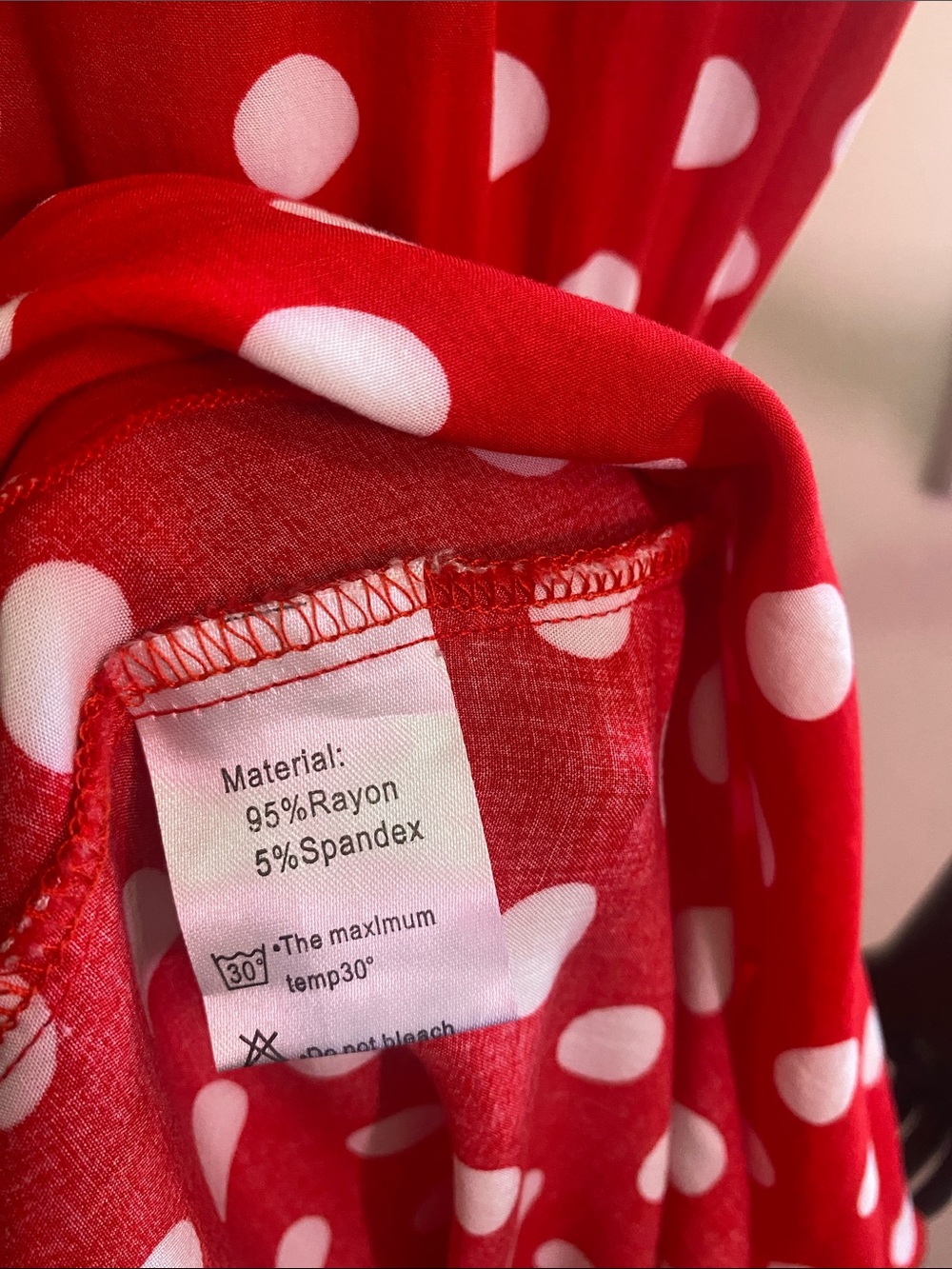 Grecerelle Red Polka Dot Maxi Dress - Picture 11 of 11